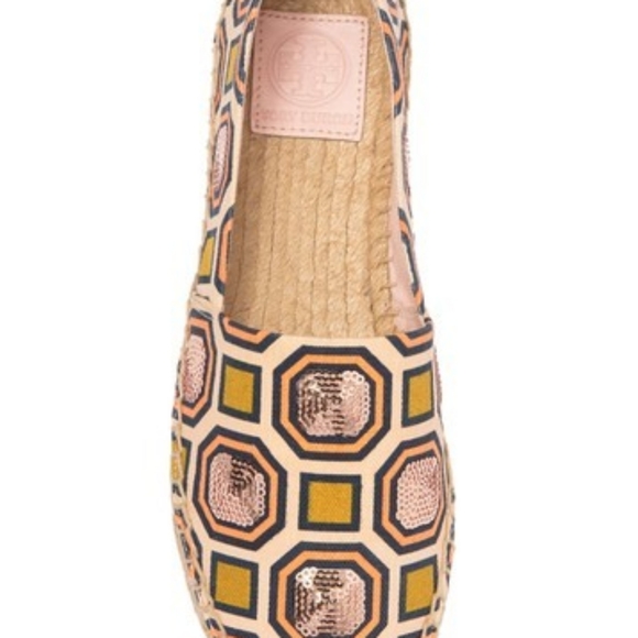 Tory burch Cecily Sequin Embellished Espadrille - Picture 6 of 10